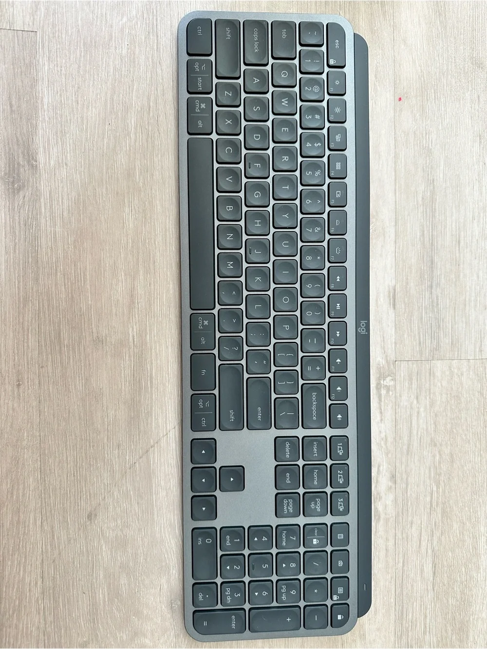 Logitech MX Keys keyboard wireless, black